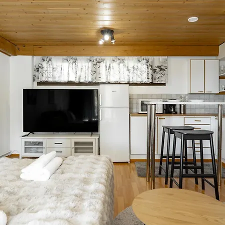 Apartment Arctic Pine Studio, Parking By Lapland Host *